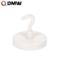 Factory sales magnetic round hook refrigerator neodymium hook magnet